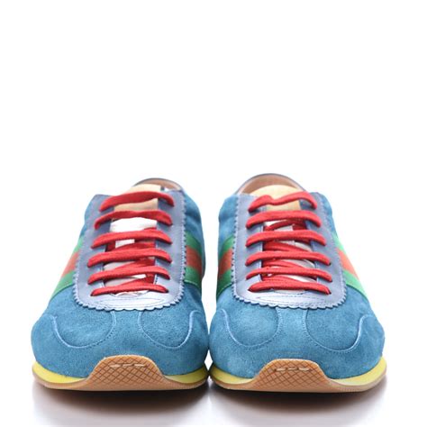 gucci suede sneakers|Gucci leather sneakers sale.